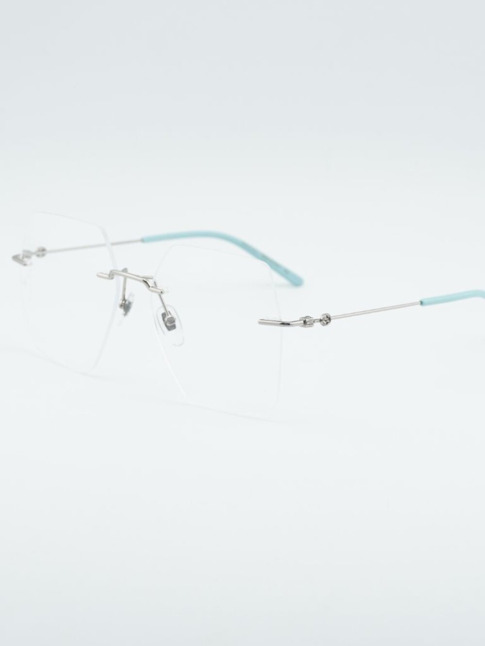 Gucci GG0683O 002 Eyeglasses Silver 55mm Square Frame